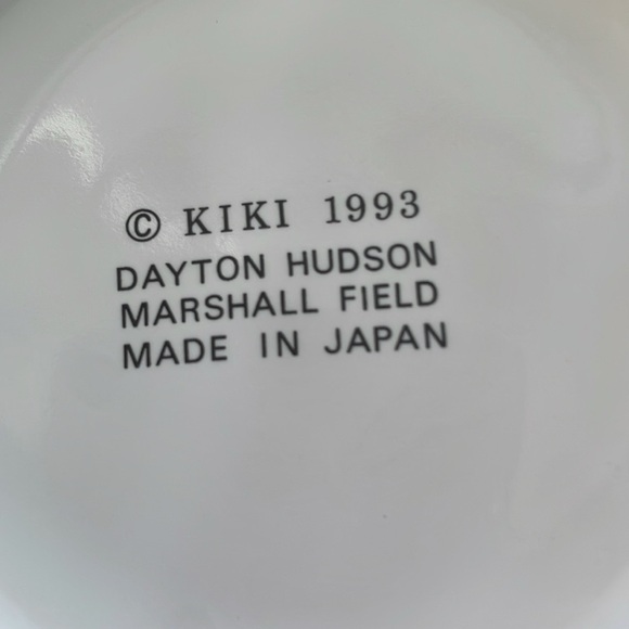 COPY - Kiki 1993 Dayton Hudson Marshall Field 12 oz  Holiday Coffee Mug. - Picture 5 of 5